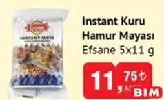 EFSANE INSTANT KURU HAMUR MAYASI 5X11 G